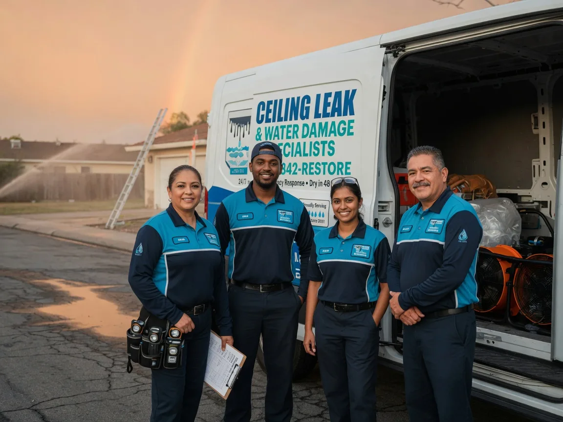 Ceiling Leak Cleanup company in Burns Flat, OK